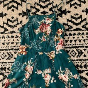 NWOT Floral Romper